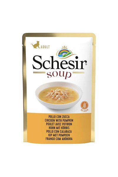 Schesir Supă pisică cu pui și dovleac 40gr