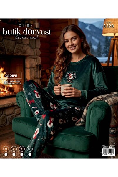 Genel Markalar kadife pijama takımı