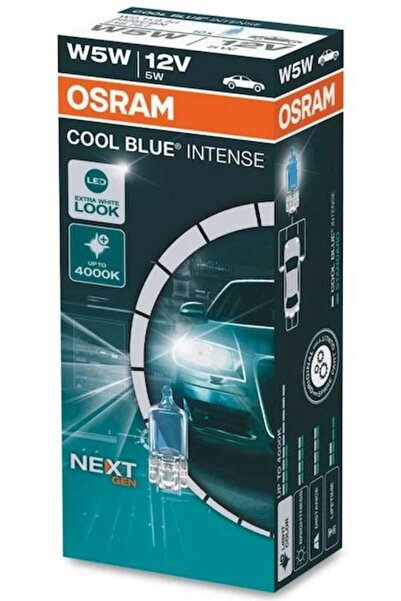 Osram Car lamp 2825CBN Cool Blue Intense W5W 12 V 5 W W2.1x9.5d