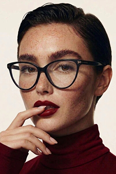 PROTCO Cat Eye Siyah Mavi Işık Koruyucu Gözlük - UV400