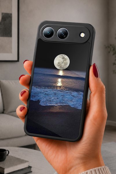 TECNO Spark 40 5g Compatible Printed, Matte Black, Soft Silicone, Protective,...