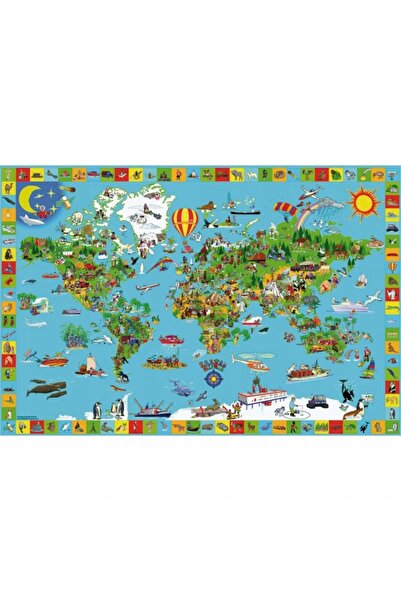 Other Puzzle Pământul Colorat Schmidt Spiele 200 piese.