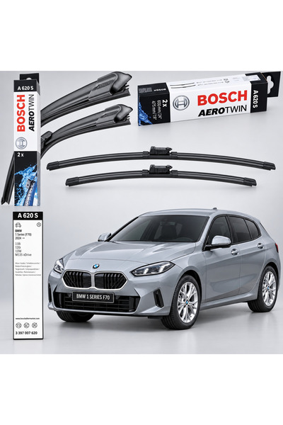 Bosch Υαλοκαθαριστήρες BMW Σειρά 1 (F70) 2024-Σήμερα |   Εμπρόσθιο Σετ 600+47...