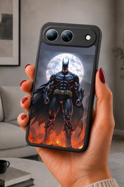 TECNO Spark 40 5g Compatible Printed, Matte Black, Soft Silicone, Protective,...
