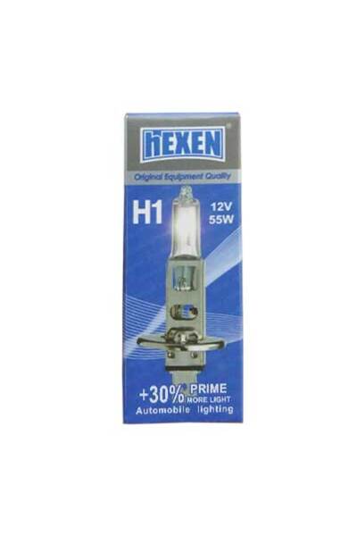 HEXEN Bec auto cu halogen 2112PL H1 12 V 55 W P14,5s PRIME+30%