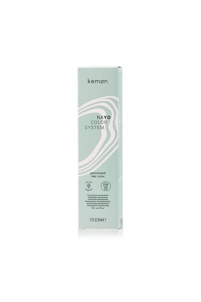 Kemon Nayo 7.2 Vopsea de păr, Vopsea permanentă, 6.1 Blond cenușiu închis, 50 ml