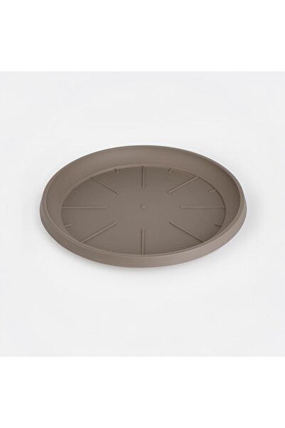 CATIANO Farfurie pentru Ghiveci Flori din Plastic Mocca Ø20,1x2,5cm