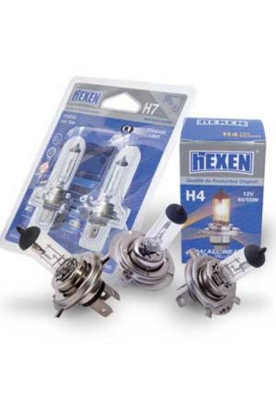 HEXEN Bec halogen pentru far 2712SVL Super Vision H7 12 V 55 W