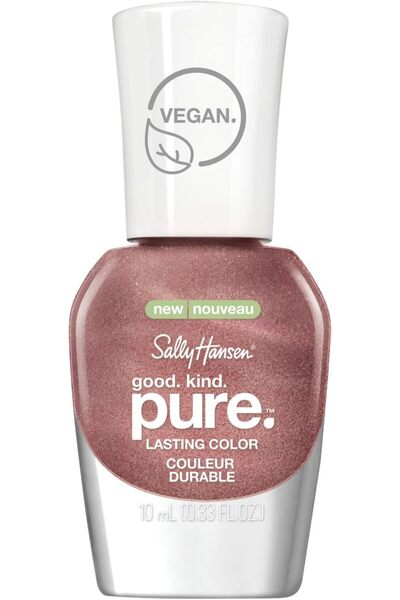 Sally Hansen جيد. لطيف. طلاء أظافر نباتي بالكامل، مستوحى من زهرة الفاوانيا، ق...