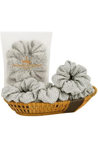 Accessorize Kingdom Premium Hair Scrunchie for Women| Scrunchies for Girls | ...