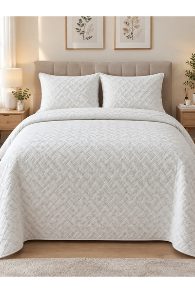 Merinos Elegance Yeni Sezon Yatak Örtüsü Çift Kişilik