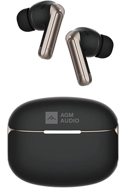 agm سماعات بودز 8 داخل الأذن بتقنية البلوتوث، عمر بطارية 6 ساعات + 24 ساعة (أ...