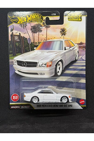 HOT WHEELS 1989 Mercedes-Benz 560 Sec AMG Boulevard No 159