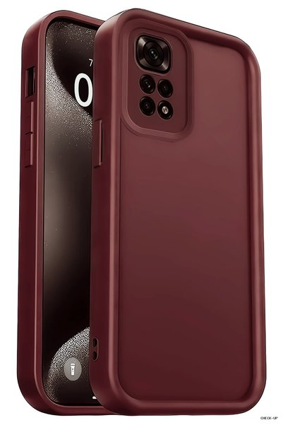New Face Svl-Shop Newface Redmi 10 2022 Case Viera Silicone (11005) - Burgundy