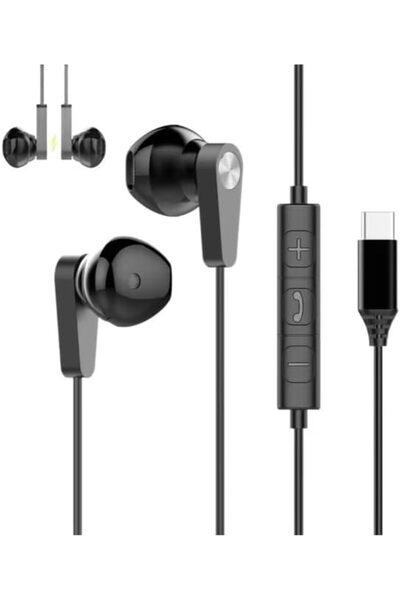Generic HiFi digital headphones with built-in DAC, Type-C wired headphones, 2...