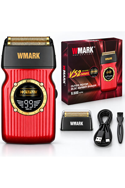 Wmark Aparat de ras electric profesional VS2 Infinite, aparat de ras cu folie...