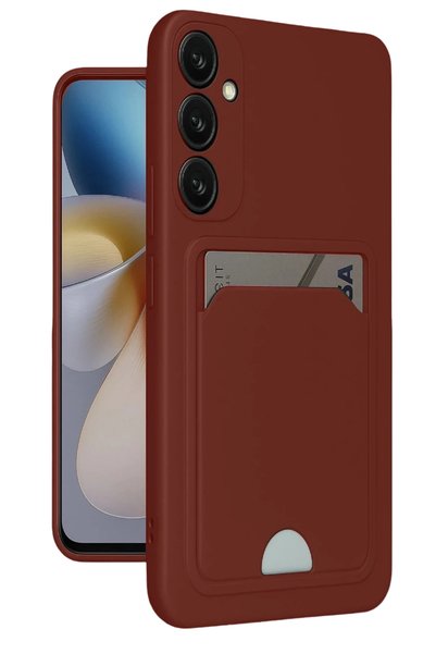 New Face حافظة سيليكون جديدة من SVL-SHOP لهاتف Galaxy A16 5G مع حامل بطاقات (...