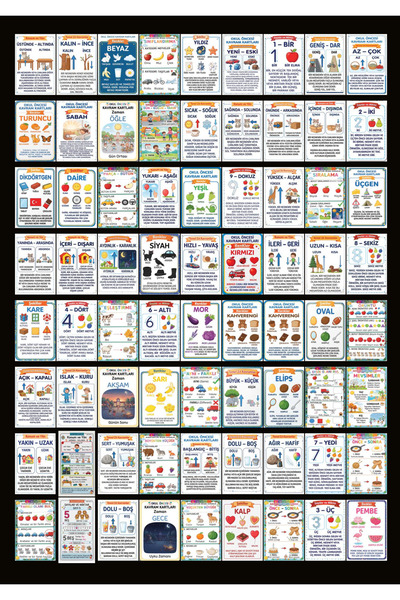 TELLGRAF School Concept Set (10X15 cm 72 Pieces)