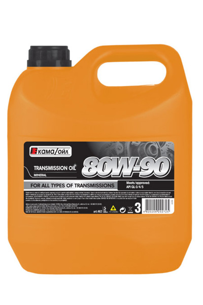 Kama Transmission oil Oil Super TAD-17i 80W-90 API GL-5 mineral 3 l