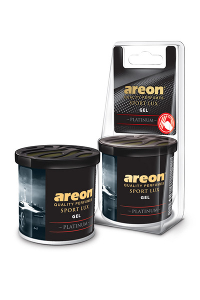 Areon Αρωματικό αυτοκινήτου τζελ Can Sport Lux Blister GSLB03 Platinum, 1 τεμ...