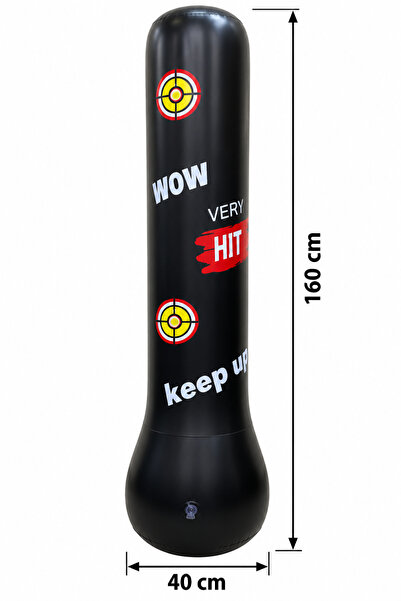 Generic Brand Standing Air Boxing Machine for Training - Black Looster Time