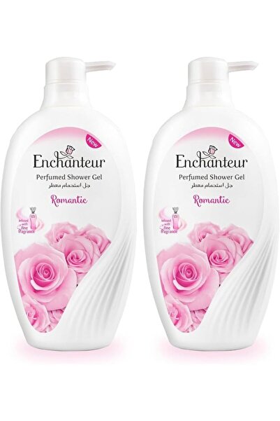 ENCHANTEUR Romantic Shower Gel, Shower Experience With Fine Floral Fragrance,...