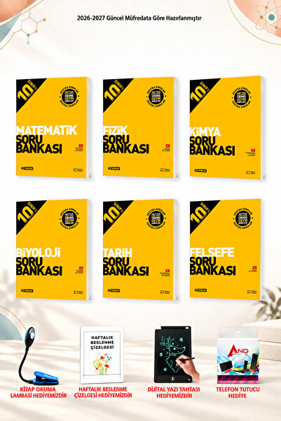 Hız Yayınları 2026-2027 Hız 10. Sınıf Matematik, Fizik, Kimya, Biyoloji, Tari...