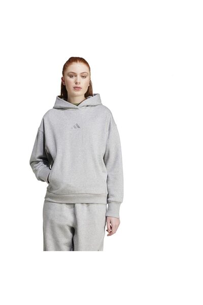 adidas Γυναικείο Φλις Φούτερ με Κουκούλα, Χαλαρή Γραμμή, για Όλες τις Εποχές, S