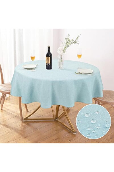 GENERAL AUSSPVOCT Textured Tablecloth Rectangle 52x70 Water Resistant Spill-P...