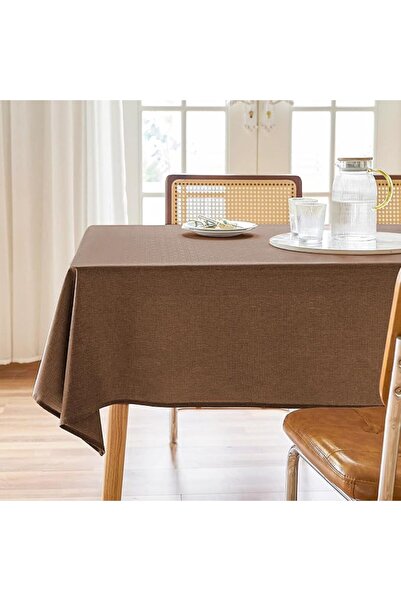 GENERAL AUSSPVOCT Textured Tablecloth Rectangle 52x70 Water Resistant Spill-P...