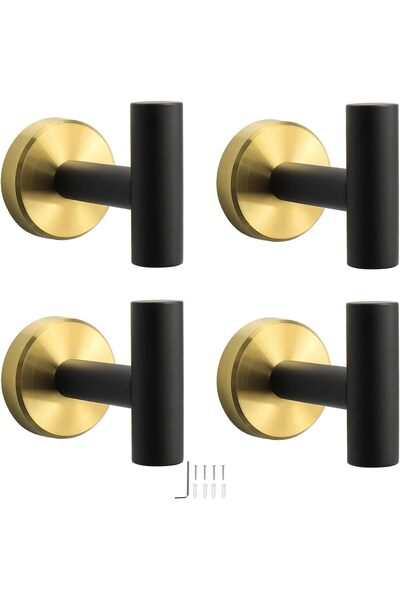 Generic NearMoon Bath Towel Hooks- SUS 304 Stainless Steel Robe Hook Holder, ...