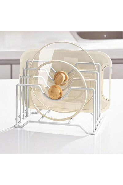 Generic URbazaar Cutting Board Rack Pot Lid Holder Chopping Board Organizer S...