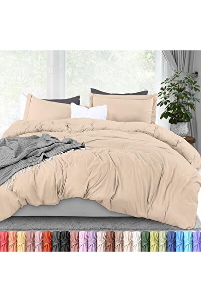 Utopia Bedding طقم غطاء لحاف كوين - 3 قطع مع 2 غطاء وسادة - من الميكروفايبر ا...