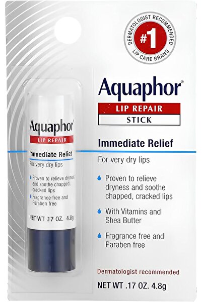 Aquaphor Lip Repair Stick 0.17 Ounce (6 Pieces)