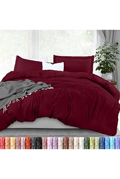 Utopia Bedding طقم غطاء لحاف كوين - 3 قطع مع 2 غطاء وسادة - من الميكروفايبر ا...