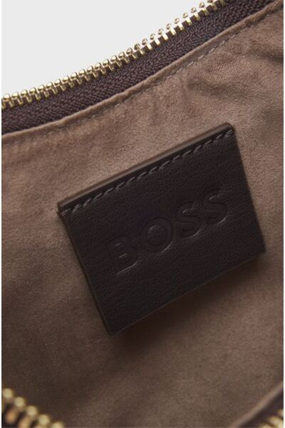 BOSS KOYU KAHVE KADIN EL ÇANTASI