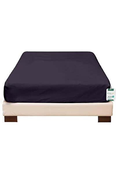 COTTON HOME شراشف سرير مثبتة فائقة النعومة مقاس مفرد بلون عاجي (1.8 × 2 م +30...