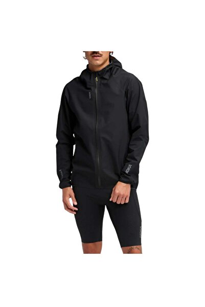 hoka Waterproof running jacket for men SkyBreeze GTX-Black-M