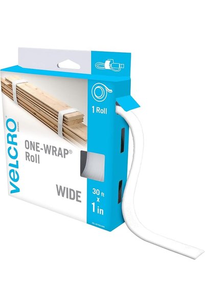 VELCRO Brand VEL-30767-AMS Narrow Straps 3/4 in x 30 ft Roll | Cut to Length ...