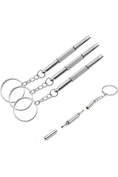 Generic 3-in-1 Multi-Function Keychain Screwdriver Repair Glasses, Portable G...