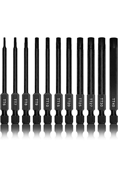 Generic NEIKO 01149A Torx Head Drill Bit Set, 11-Piece Sizes TT6 to TT40 | Ta...