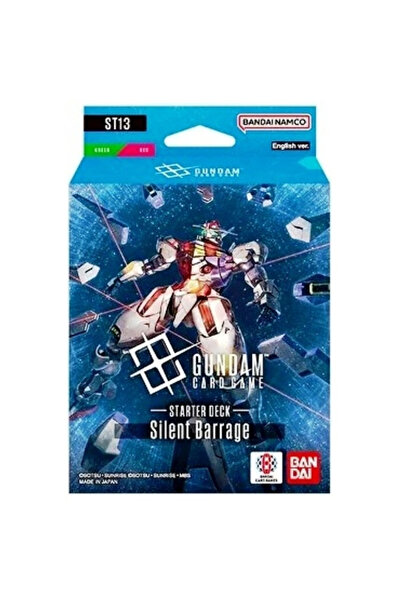 BANDAI Gundam Card Game - ST13 Silent Barrage Starter Deck