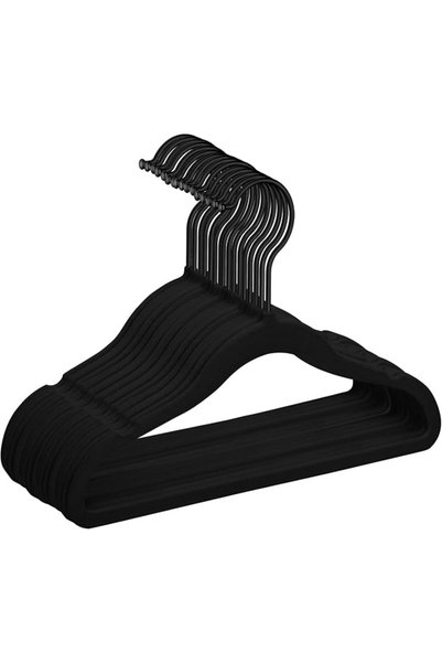 Mizgintex MIZGI Premium Kids Velvet Hangers (Pack of 50) with Copper/Rose Gol...