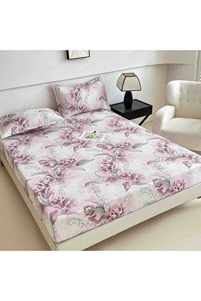 JOJO HOME Ελαστικό κάλυμμα στρώματος 140-180x200εκ., περιλαμβάνονται 2 μαξιλα...
