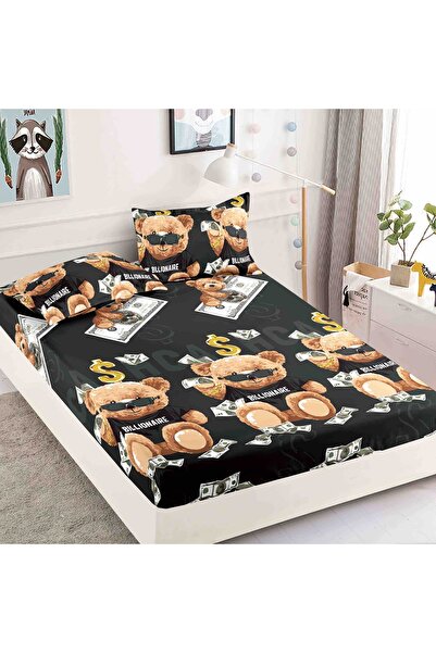 JOJO HOME Ελαστικό κάλυμμα στρώματος 140-180x200εκ., περιλαμβάνονται 2 μαξιλα...