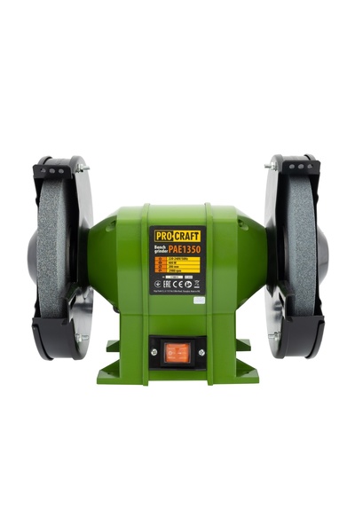 PRO CRAFT Polizor de Banc ProCraft PAE1350, 350W, 2950 RPM, disc 150mm, 2 discuri incluse, piatra uscata