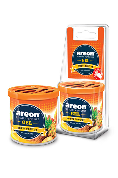 Areon Αρωματικό αυτοκινήτου με τζελ Gel Can Blister GCB08 Tutti Frutti, 1 τεμ...