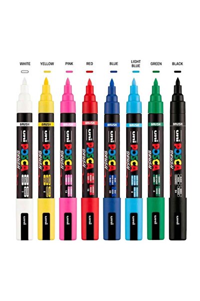 POSCA PC-5BR brush tip marker - violet