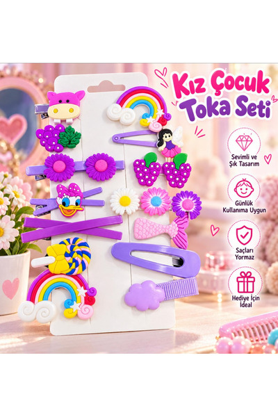 zerzembe Colorful Multi Children's Buckle Set
