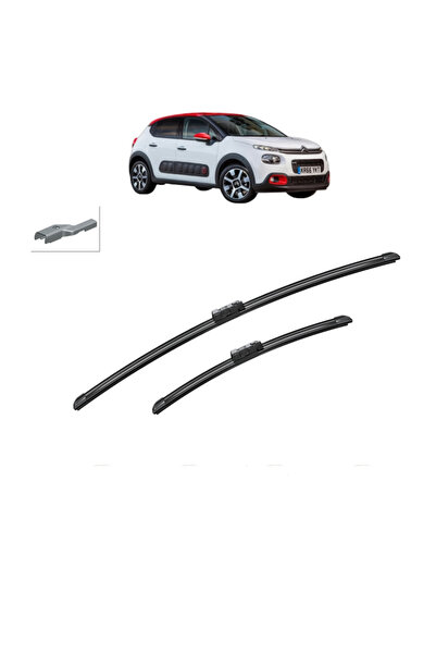 Bosch Комплект от 2 чистачки за предно стъкло за CITROEN C3 III Van (SX, SY) ...